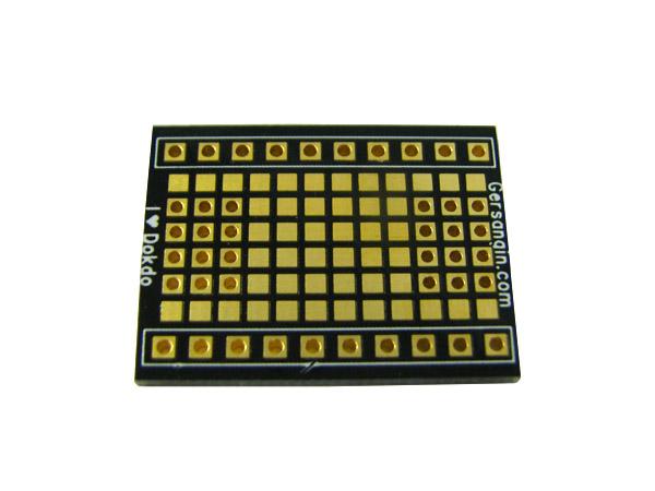 디바이스마트,커넥터/PCB > PCB기판/관련상품 > IC 변환기판 > SOP/TSOP 변환기판,거상인,[GS538] SOP 20 - 0.8mm (600mil) 변환기판,Type : SOP , Pitch : 0.8mm (600mil) , Pin : 20 , Hole : 2.54mm , Size : 20 * 27 , METERIAL : FR-4 , ALL GOLD