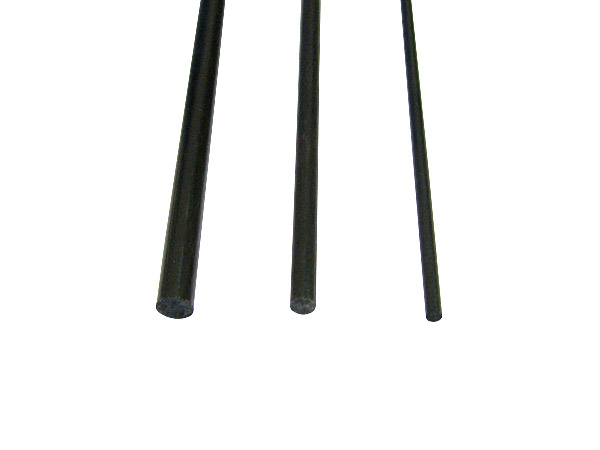 Carbon fiber pole (0.6mm x 1000mm)