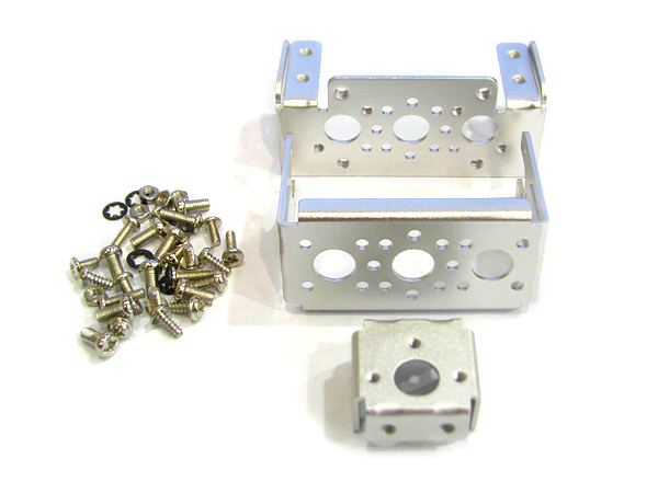 디바이스마트,기계/제어/로봇/모터 > 모터류 > 서보모터 > 아날로그 서보모터,K-ROBOT,서보모터 (KR-A410BS-S3),Operating voltage range: 4.8[V] to 6.0[V], Operating speed: 0.19sec at 4.8V / 0.15sec at 6.0V, Stall torque: 3.5kg.f.cm at 4.8V / 4.3kg.f.cm at 6.0V, Weight: 40g, 브라켓세트(SYSTEM-C) 포함.