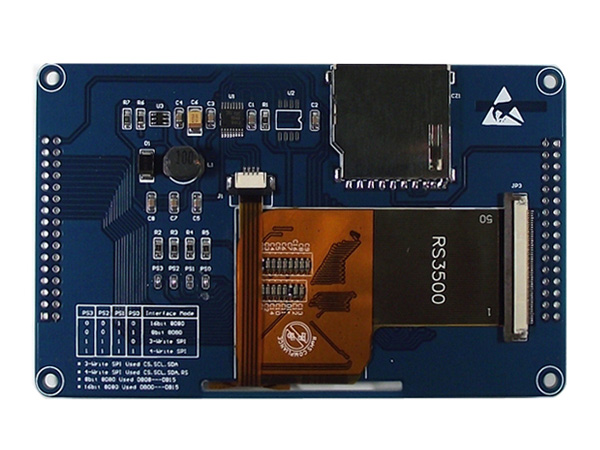 디바이스마트,MCU보드/전자키트 > 프로세서/개발보드 > ARM > 기타,한진데이타,CPU 버스제어방식 3.5인치 터치 TFT-LCD,동작전원 3.3V, 320 x 240 Pixel , 8080 16비트 병렬 인터페이스 , 터치콘트롤러 내장 , AVR, 8051, STM32 등의 CPU와 쉽게 연결 