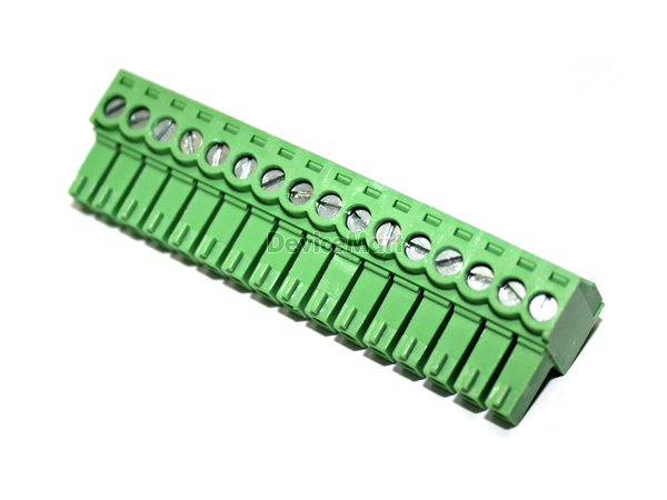 디바이스마트,커넥터/PCB > 터미널블럭 > DINKLE > EC350V(플러그&헤더타입),DINKLE,EC350V (16핀),핀간격 3.5mm / 전압 300V / 전류 8A / AWG : 28~14/ 플러그&헤더타입 / ECH350R,ECH350V 과 함께 사용