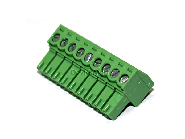 디바이스마트,커넥터/PCB > 터미널블럭 > DINKLE > EC350V(플러그&헤더타입),DINKLE,EC350V (9핀),핀간격 3.5mm / 전압 300V / 전류 8A / AWG : 28~14 / 플러그&헤더타입 / ECH350R,ECH350V 과 함께 사용