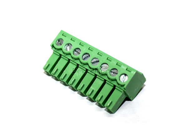 디바이스마트,커넥터/PCB > 터미널블럭 > DINKLE > EC381V(플러그&헤더타입),DINKLE,EC381V (8핀),핀간격 3.81mm / 전압 300V / 전류 8A / AWG : 28~14 / 플러그&헤더타입 / ECH381R,ECH381V 과 함께 사용