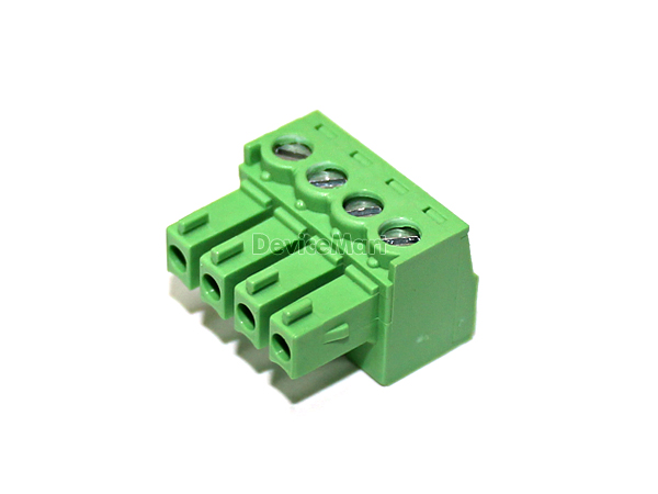 디바이스마트,커넥터/PCB > 터미널블럭 > DINKLE > EC381V(플러그&헤더타입),DINKLE,EC381V (4핀),핀간격 3.81mm / 전압 300V / 전류 8A / AWG : 28~14 / 플러그&헤더타입 / ECH381R,ECH381V 과 함께 사용