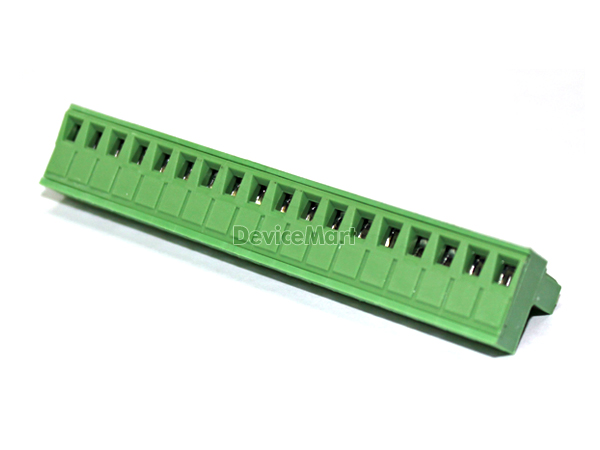 디바이스마트,커넥터/PCB > 터미널블럭 > DINKLE > 5ESDV(플러그&헤더타입),DINKLE,5ESDV (18핀),핀간격 5mm / 전압 300V / 전류 15A / AWG : 28~12 / 플러그&헤더타입 / 5EHDV,5EHDR 과 함께사용