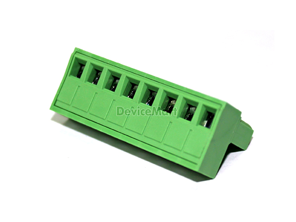 디바이스마트,커넥터/PCB > 터미널블럭 > DINKLE > 5ESDV(플러그&헤더타입),DINKLE,5ESDV (8핀),핀간격 5mm / 전압 300V / 전류 15A / AWG : 28~12 / 플러그&헤더타입 / 5EHDV,5EHDR 과 함께사용