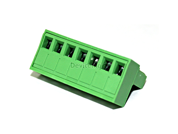 디바이스마트,커넥터/PCB > 터미널블럭 > DINKLE > 5ESDV(플러그&헤더타입),DINKLE,5ESDV (7핀),핀간격 5mm / 전압 300V / 전류 15A / AWG : 28~12 / 플러그&헤더타입 / 5EHDV,5EHDR 과 함께사용