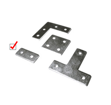 디바이스마트,프로파일 > 부속 및 악세사리 > BRACKET > 30 SERIES,Any Vendor,STEEL BRACKET DSB 2555-6(I),**(구매하는 수량에 따라 착불로 처리 될 수 있습니다)프로파일 30시리즈의 30면에 사용 /  I 브라켓 / 외부연결 /