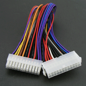 ATX 전원 케이블 - 24핀 연장용 30Cm [P0323]