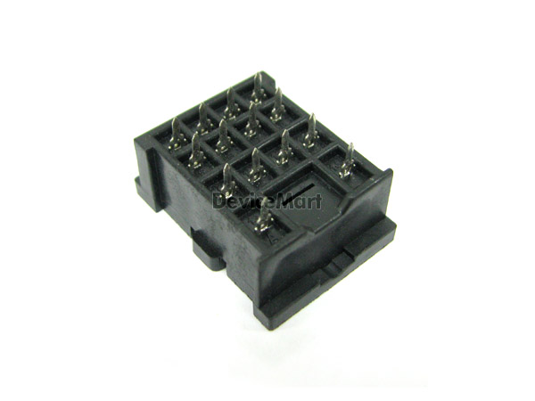 디바이스마트,스위치/부저/전기부품 > 릴레이 > 파워 릴레이,TEXCELL,KMH-4C-B,KMH 시리즈 Relay Socket