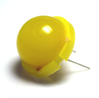 디바이스마트,LED/LCD > 일반 LED부품 > 원형라운드 LED > 10파이 이상,Any Vendor,[20-YD] 20파이 LED - 일반 [불투명/노랑],사이즈 : 20파이 / 전압 : 6.3V / 전류 : 20mA / 전력 : 40mW / 색상 : 옐로우(Yellow)