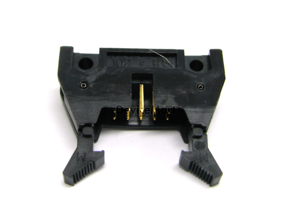 디바이스마트,커넥터/PCB > 직사각형 커넥터 > 박스헤더 > 일반박스헤더 2.54mm pitch,HIROSE,HIF3BA-10PA-2.54DS,HIROSE 커넥터 / BOX HEADER / 2.54mm pitch / 래치 Latch / 고정형 앵글 타입  / 10pin