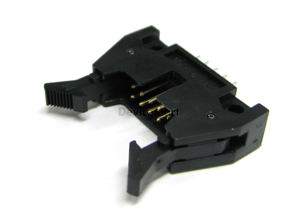 디바이스마트,커넥터/PCB > 직사각형 커넥터 > 박스헤더 > 일반박스헤더 2.54mm pitch,HIROSE,HIF3BA-14PA-2.54DS,HIROSE 커넥터 / BOX HEADER / 2.54mm pitch / 래치 Latch / 고정형 앵글 타입  / 14pin