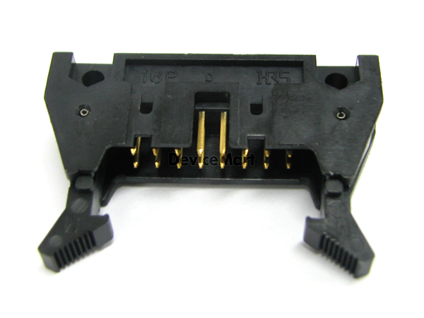 디바이스마트,커넥터/PCB > 직사각형 커넥터 > 박스헤더 > 일반박스헤더 2.54mm pitch,HIROSE,HIF3BA-16PA-2.54DS,HIROSE 커넥터 / BOX HEADER / 2.54mm pitch / 래치 Latch / 고정형 앵글 타입  / 16pin