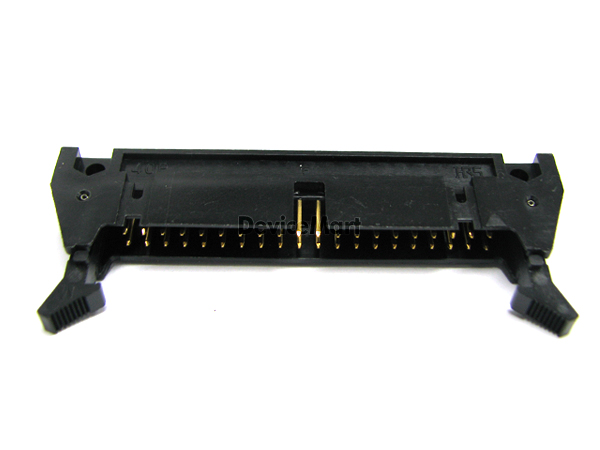 디바이스마트,커넥터/PCB > 직사각형 커넥터 > 박스헤더 > 일반박스헤더 2.54mm pitch,HIROSE,HIF3BA-40PA-2.54DS,HIROSE 커넥터 / BOX HEADER / 2.54mm pitch / 래치 Latch / 고정형 앵글 타입  / 40pin