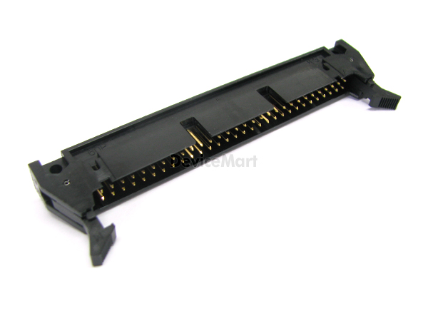 디바이스마트,커넥터/PCB > 직사각형 커넥터 > 박스헤더 > 일반박스헤더 2.54mm pitch,HIROSE,HIF3BA-60PA-2.54DS,HIROSE 커넥터 / BOX HEADER / 2.54mm pitch / 래치 Latch / 고정형 앵글 타입  / 60pin