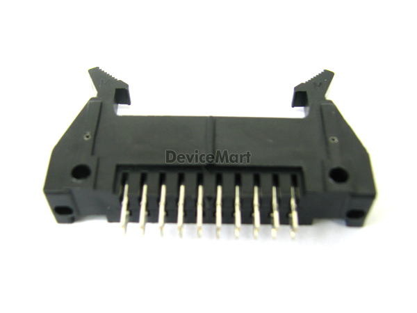 디바이스마트,커넥터/PCB > 직사각형 커넥터 > 박스헤더 > 일반박스헤더 2.54mm pitch,HIROSE,HIF3BA-20PA-2.54DSA,HIROSE 커넥터 / BOX HEADER / 2.54mm pitch / 래치 Latch / 고정형 스트레이트 타입  / 20pin