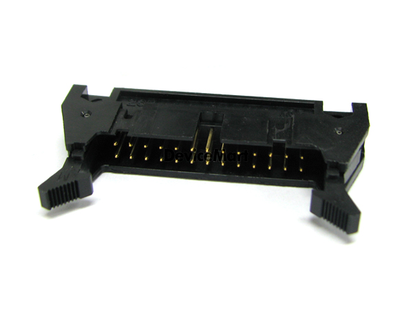 디바이스마트,커넥터/PCB > 직사각형 커넥터 > 박스헤더 > 일반박스헤더 2.54mm pitch,HIROSE,HIF3BA-26PA-2.54DSA,HIROSE 커넥터 / BOX HEADER / 2.54mm pitch / 래치 Latch / 고정형 스트레이트 타입  / 26pin