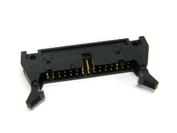 디바이스마트,커넥터/PCB > 직사각형 커넥터 > 박스헤더 > 일반박스헤더 2.54mm pitch,HIROSE,HIF3BA-30PA-2.54DSA,HIROSE 커넥터 / BOX HEADER / 2.54mm pitch / 래치 Latch / 고정형 스트레이트 타입  / 30pin