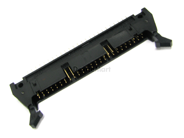 디바이스마트,커넥터/PCB > 직사각형 커넥터 > 박스헤더 > 일반박스헤더 2.54mm pitch,HIROSE,HIF3BA-50PA-2.54DSA,HIROSE 커넥터 / BOX HEADER / 2.54mm pitch / 래치 Latch / 고정형 스트레이트 타입  / 50pin