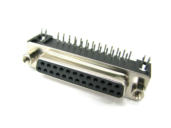 디바이스마트,커넥터/PCB > D-SUB 커넥터 > 기판용,Any Vendor,DS1037-25F,D-Sub 커넥터 / 기판용 / FEMALE / 앵글 타입 / 2열 / 25pin