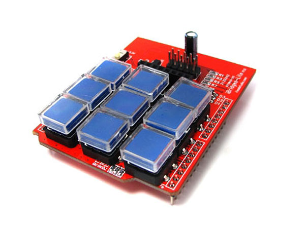 아두이노 (Arduino) 호환 3X3 키패드 쉴드 (LCD 인터페이스) IBridge lite