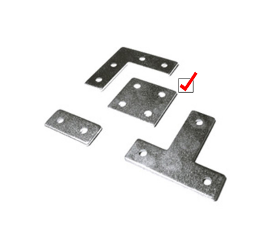 디바이스마트,프로파일 > 부속 및 악세사리 > BRACKET > 30 SERIES,Any Vendor,STEEL BRACKET DSB 5555-6(ㅁ),**(구매하는 수량에 따라 착불로 처리 될 수 있습니다)프로파일 30시리즈의 30면에 사용 / ㅁ 브라켓 / 외부연결 /