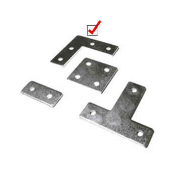 디바이스마트,프로파일 > 부속 및 악세사리 > BRACKET > 30 SERIES,Any Vendor,STEEL BRACKET DSB 8080-6 (L),**(구매하는 수량에 따라 착불로 처리 될 수 있습니다) 프로파일 30시리즈의 30면에 사용 / L 브라켓 / 외부연결