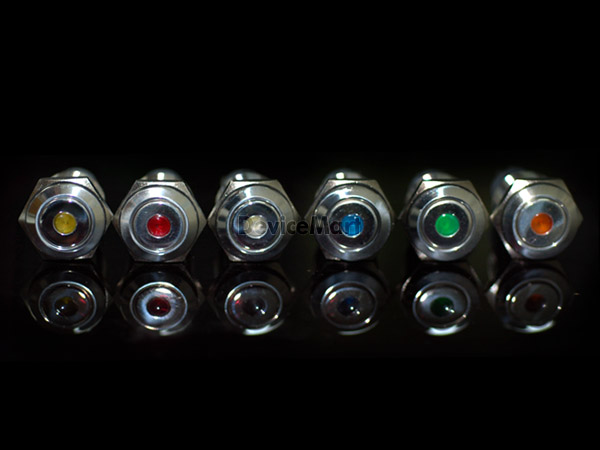 L16FND-GREEN (PUSH LED METAL SWITCH 12V)