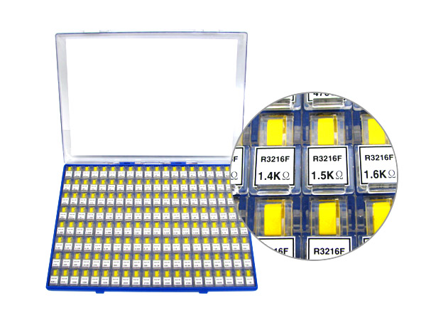 디바이스마트,RLC/수동소자 > 엔지니어 샘플키트 > 저항 키트 > 칩저항 키트,디바이스마트,NT-칩저항 키트 3216사이즈 (F급) 160종 키트(100개入),칩저항 3216사이즈 (F급) 160종 각각 100개씩, [주문제작상품으로 결제 후 취소/교환 불가 상품입니다.]