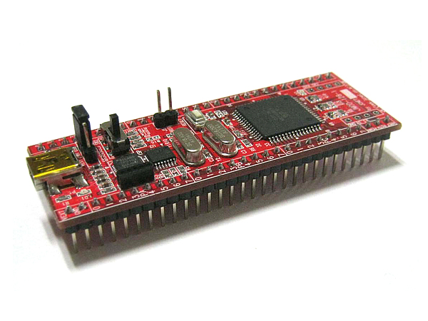 디바이스마트,MCU보드/전자키트 > 프로세서/개발보드 > AVR > ATMEGA128,제이씨넷,ATmega128 AVR 기본 모듈 : JMOD-128-1,ATmega128 MCU 모듈형 인터페이스, 프로그램(ISP) 다운로더 내장, 53개의 IO 포트 전체에 대한 외부 핀헤더 제공