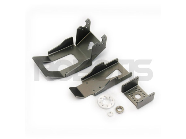 디바이스마트,기계/제어/로봇/모터 > 로봇부품 > 로봇용 서보액추에이터 > 악세사리,(주)로보티즈,FR07-G101GM Set,DARwIn-OP 및 RX-10/24F/28, MX-28 호환 그리퍼(로봇손) 프레임, 휴머노이드나 매니퓰레이터 등의 시스템에 장착하여 물체를 집거나 옮기는 용도로 사용 가능