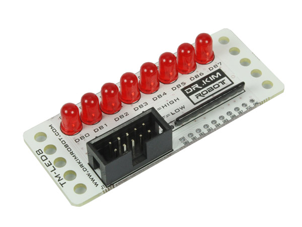디바이스마트,MCU보드/전자키트 > 버튼/스위치/제어/RTC > 버튼/스위치/조이스틱,닥터킴로봇,Dr. Kim Swich Module(TM-LED8),8개의 Switch로써 입력을통하여 FND, LED, DOT Matrix와 같은 울력을 제어할 수 이는 모듈입니다.