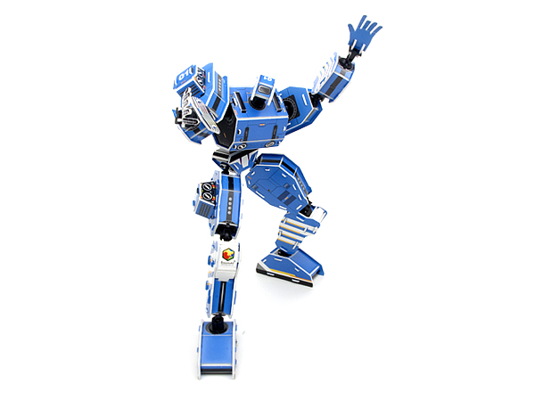 디바이스마트,기계/제어/로봇/모터 > 교육/취미로봇 > 종이로봇,(주)마로로봇,플래툰(PLATOON),(주) 마로로봇의 3D Puzzle 입니다. 고밀도 발포 스티로폼/종이와 플라스틱 관절을 사용한 입체 퍼즐입니다. 관절을 이용하여 조립하므로 자신만의 멋진 포즈와 동작 연출이 가능하며 스티로폼과 종이 사용으로 안전하게 퍼즐을 즐길 수 있습니다. 조립시 칼이나 풀이 필요없어 쉽고 재미있게 조립할 수 있습니다.