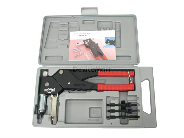 디바이스마트,기계/제어/로봇/모터 > 볼트/너트 > 기타볼트/너트/공구/마운트 > 볼트/너트공구,,팝너트 리베타기 TC-903G,블라인더 리베터 / 팝너트 수동 리베타기 파이프끼리 접속, 파이프와 평면접속, 얇은 판에 부착, 문 , 창문 걸쇠 부착, 얇은 판재에 너트를 삽입하여 고정이 가능