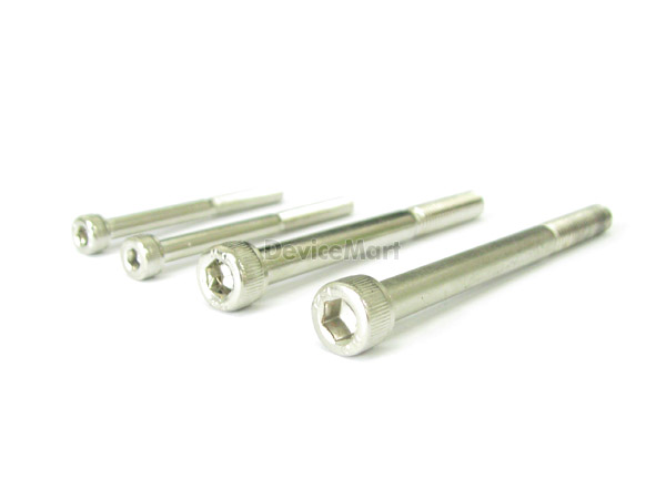 유두머리 렌치볼트 (니켈) M5x35