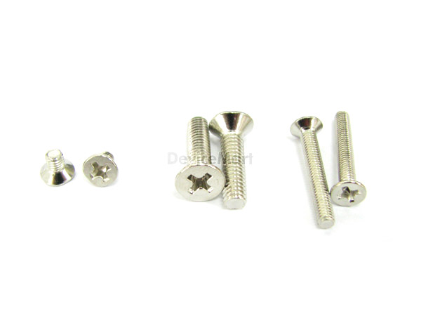 접시머리 십자볼트 (니켈) 머신스크류 M3*35 