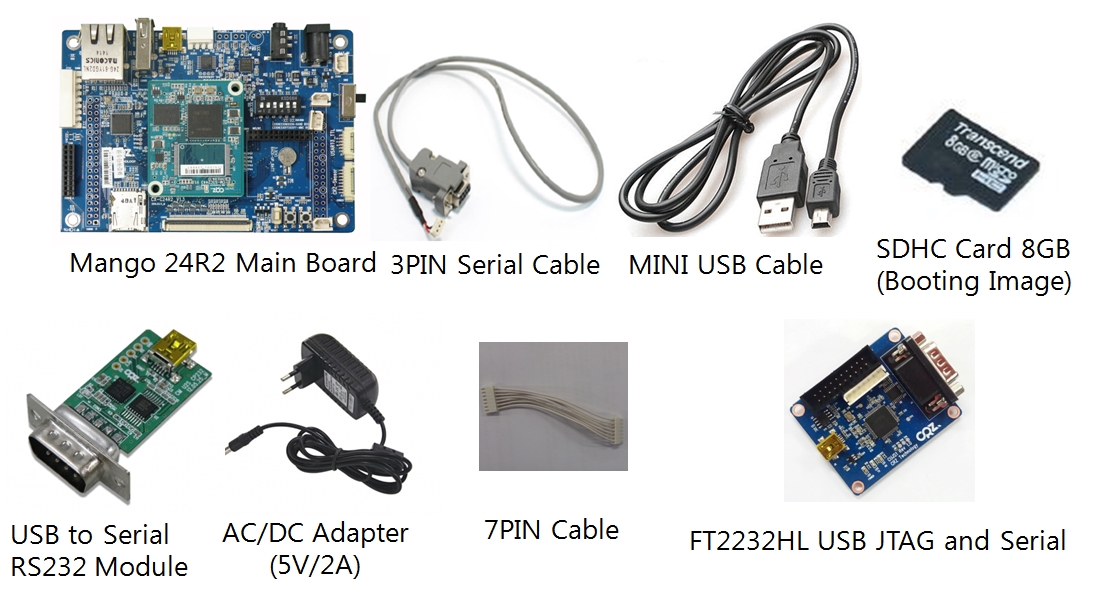 Mango24R2 Standard Package 1 [ARM926EJ-S S3C2450 EVB]