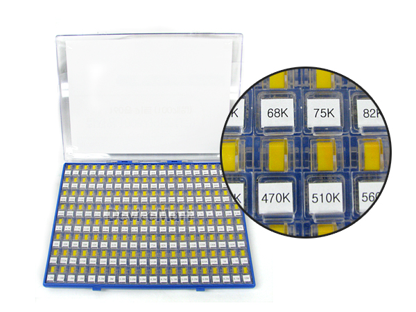디바이스마트,RLC/수동소자 > 엔지니어 샘플키트 > 저항 키트 > 칩저항 키트,디바이스마트,NT-칩저항 키트 1005사이즈 (J급) 160종 키트(100개入),칩저항 1005사이즈 (J급, ±5%) 160종 각각 100개씩, [주문제작상품으로 결제 후 취소/교환 불가 상품입니다.]