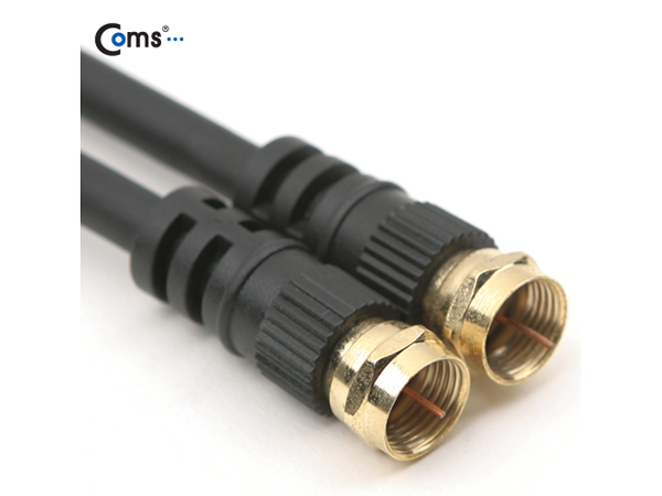 디바이스마트,케이블/전선 > 영상/음향 케이블 > S-Video/RCA1선/TV동축 케이블,Coms,안테나 케이블(나사형), 10M [AV3939],안테나 케이블 / 나사방식 / 길이 : 10M / 색상 : 블랙