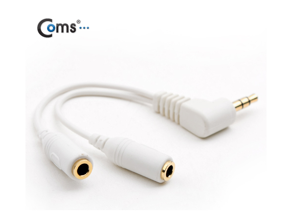 디바이스마트,컴퓨터/모바일/가전 > 스마트폰/스마트기기 > 케이블/젠더 > 기타 케이블,Coms,스테레오 케이블 (Y형) 10cm [AV0656],