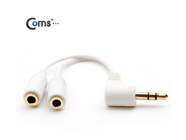 디바이스마트,컴퓨터/모바일/가전 > 스마트폰/스마트기기 > 케이블/젠더 > 기타 케이블,Coms,스테레오 케이블 (Y형) 10cm [AV0656],