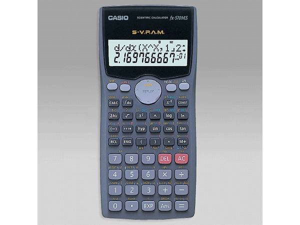 카시오 공학용 계산기(FX-570MS)