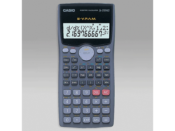 카시오 공학용 계산기(FX-570MS)