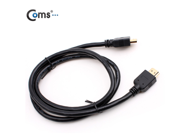 디바이스마트,케이블/전선 > 영상/음향 케이블 > HDMI 케이블,Coms,HDMI 케이블(표준형) 1M [C2753],HDMI/DVI 케이블 / 표준형 / 길이 : 1M / 색상 : 블랙