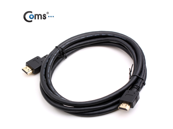 디바이스마트,케이블/전선 > 영상/음향 케이블 > HDMI 케이블,Coms,HDMI 케이블(표준형) 3m [C9812],HDMI/DVI 케이블 / 표준형 / 길이 : 3M / 색상 : 블랙