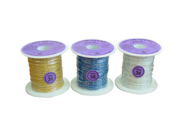 극세선 내열 난연성 전선 (배선용) [UL-AWG36]