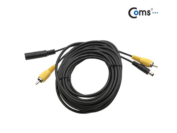 디바이스마트,케이블/전선 > 영상/음향 케이블 > S-Video/RCA1선/TV동축 케이블,Coms,CCTV 케이블 (1RCA) 검정 ? [길이선택],RCA 1선 케이블 / 길이 : 선택 / 색상 : 블랙