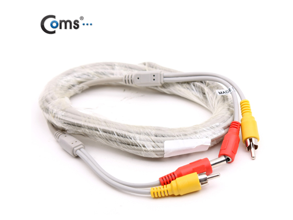 디바이스마트,케이블/전선 > 영상/음향 케이블 > S-Video/RCA1선/TV동축 케이블,Coms,CCTV 케이블(1RCA) [길이선택],RCA 1선 케이블 / 길이 : 선택 / 색상 : 화이트