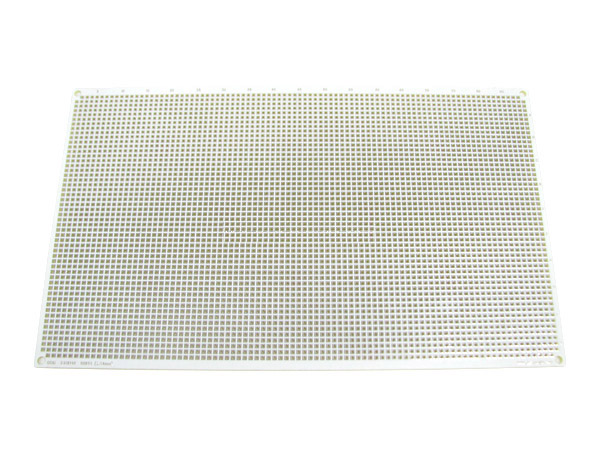 디바이스마트,커넥터/PCB > PCB기판/관련상품 > 특수기판 > LED용 PCB,거상인,[GB10] 230 x 140 사각만능기판-단면-LED 전용,LED전용 잉크사용를 사용하여 반사효과 탁월함. Pitch : 2.54mm ,Pin    : 89 x 52 , Hole  : 2.54mm , Size  : 230 x 140, METERIAL : FR-4